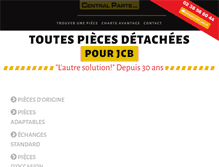 Tablet Screenshot of central-parts.fr